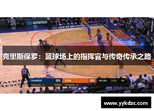 克里斯保罗：篮球场上的指挥官与传奇传承之路